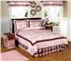 Pink & Brown Toile Bedding Sets for Kids